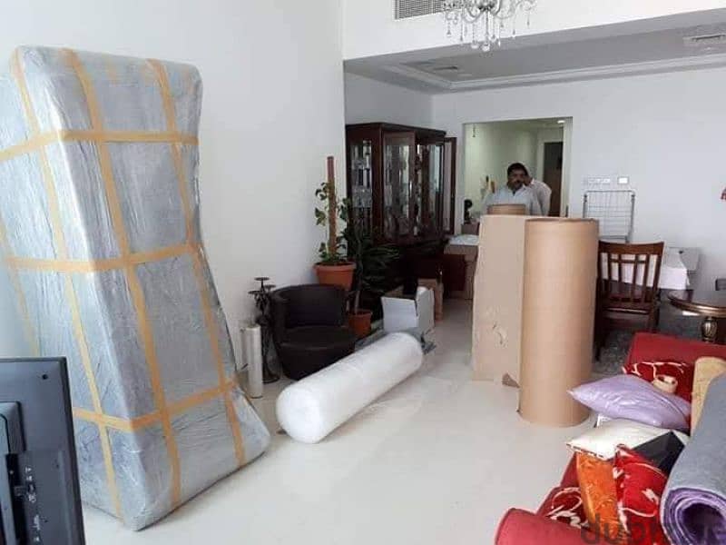 Muscat House shifting(Muscat Movers and Packers)Curtain tv instalation 6