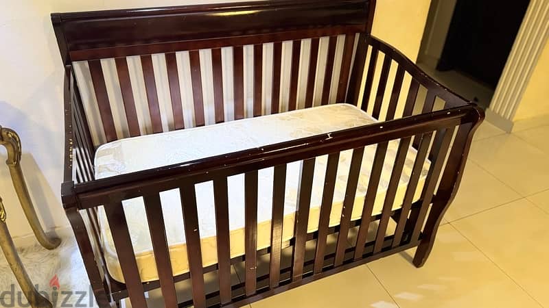 For Sale: Baby Crib + Mattress 1