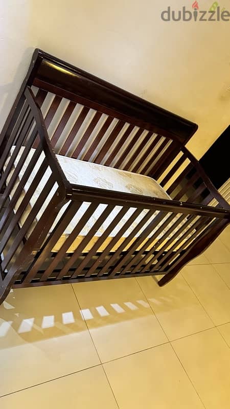 For Sale: Baby Crib + Mattress 5
