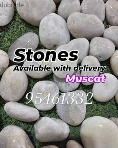We supply Garden Stones Pebbles Crush Wooden Chipps Astroturf grass