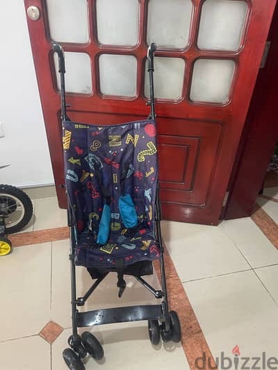 Foldable stroller up to 4 years child