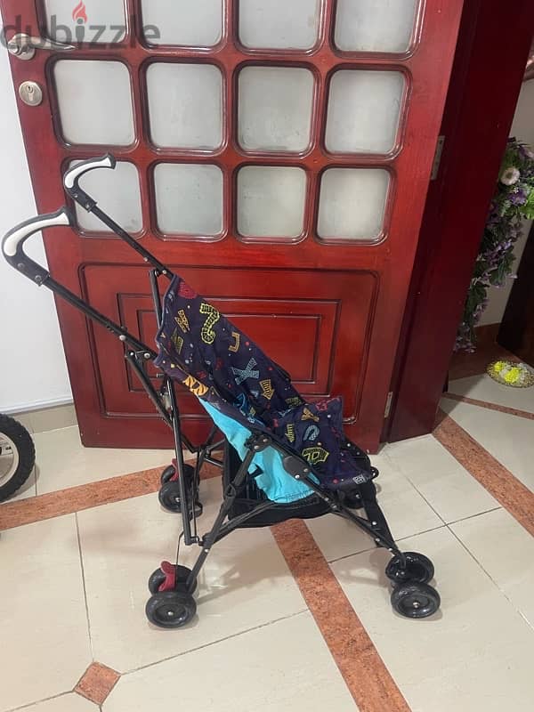 Foldable stroller up to 4 years child 2