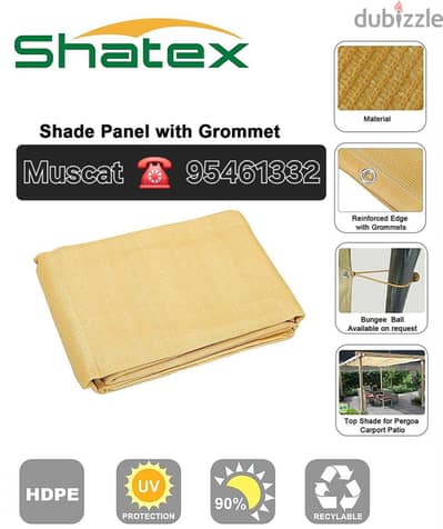 We coutomise Sunshade sail for Garden area or balcony