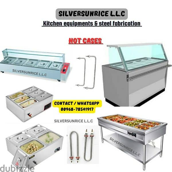 fabricating ss food warmer standing 6