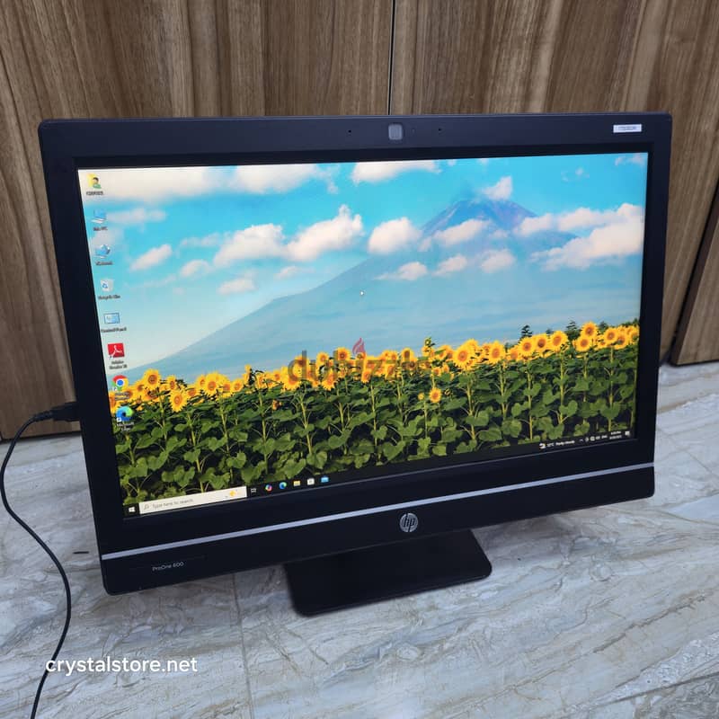 HP All in One ProOne 600 G1, i7, 4th, 8ram, 256ssd, Wifi - 20-inch 7