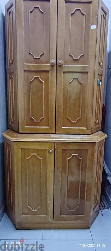 wooden storage cabinets