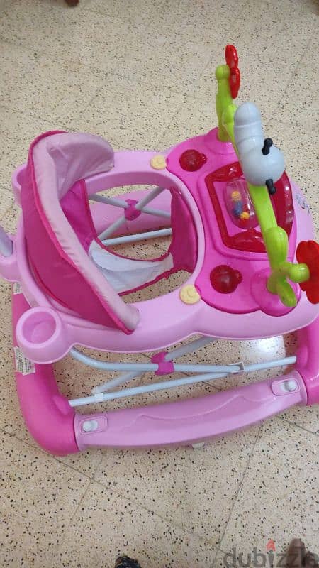 baby walker good condition 1