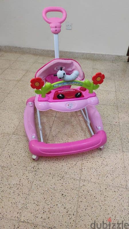 baby walker good condition 2