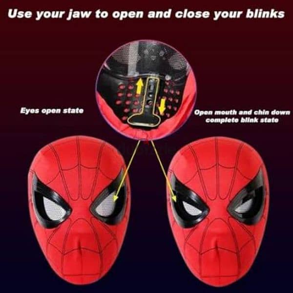 REALESTIC SPIDERMAN MASK 1