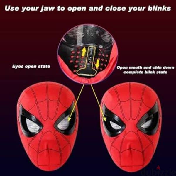 REALESTIC SPIDERMAN MASK 1