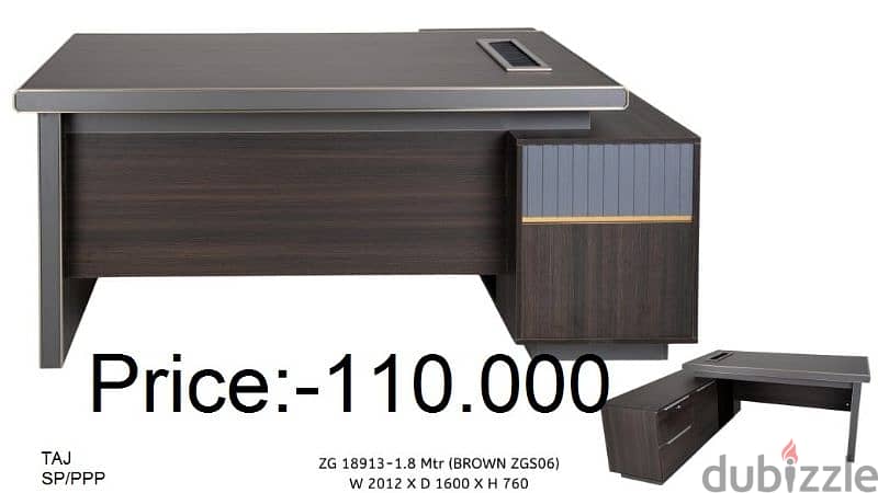 طاولة مكتب جديدة تماما بحجم 180c وBrand New Office Table  160cm 4