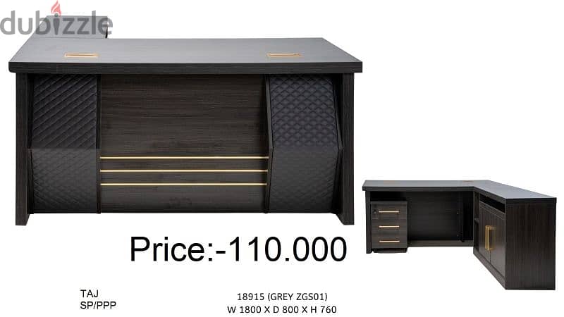 طاولة مكتب جديدة تماما بحجم 180c وBrand New Office Table  160cm 5