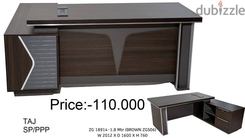 طاولة مكتب جديدة تماما بحجم 180c وBrand New Office Table  160cm 6