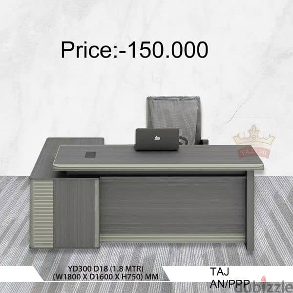 طاولة مكتب جديدة تماما بحجم 180c وBrand New Office Table  160cm 12