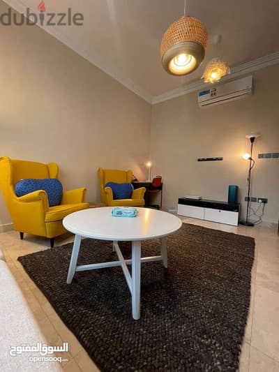 studio apartment in ghobrah beach area for yearly contract only