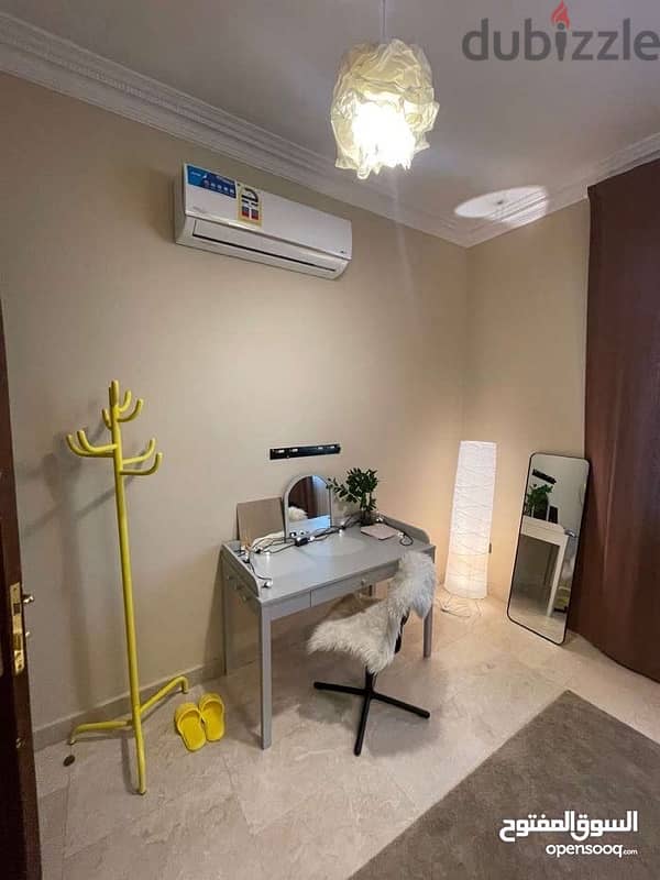 studio apartment in ghobrah beach area for yearly contract only 8