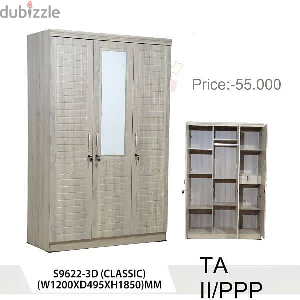 Cupboard 3 Door( Brand New) 12