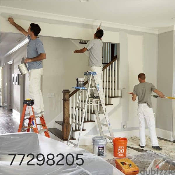 Gypsum Board Installation and Paint Work Services 6