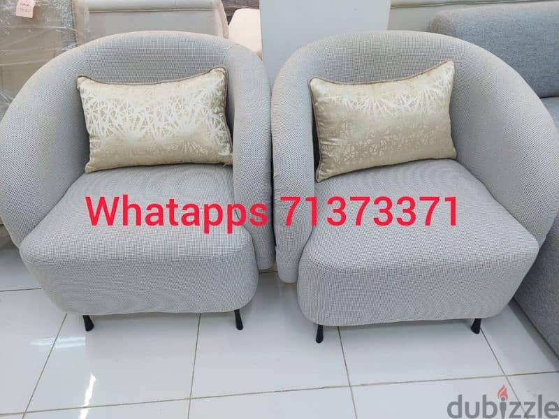 Special Offer New sofa make on order 1 seater 40 rial 5
