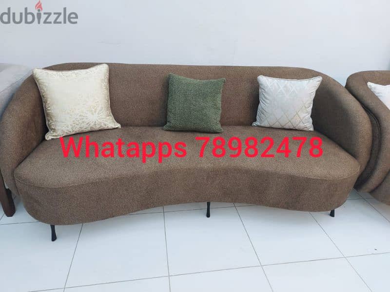 Special Offer New sofa make on order 1 seater 40 rial 6