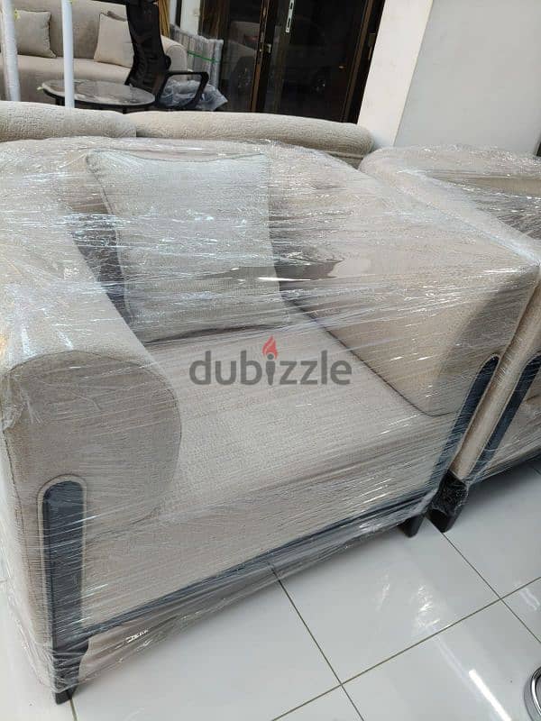 New sofa 8th seater make on order 1 seater 45 OMR please check deltis 2