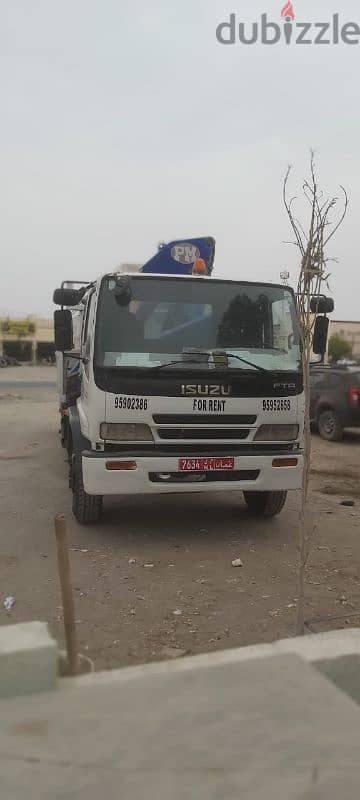 Truck for rent all Muscat 7ton 10ton Best price 9595 26 58 House shifi 3