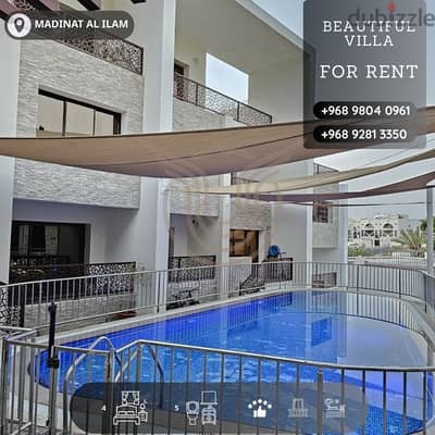 MADINAT AL ILLAM | LUXURIOUS 4 BR VILLA FOR RENT
