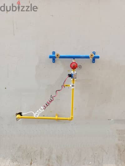 we do kitchen gas pipe fitting and gas stove servicces