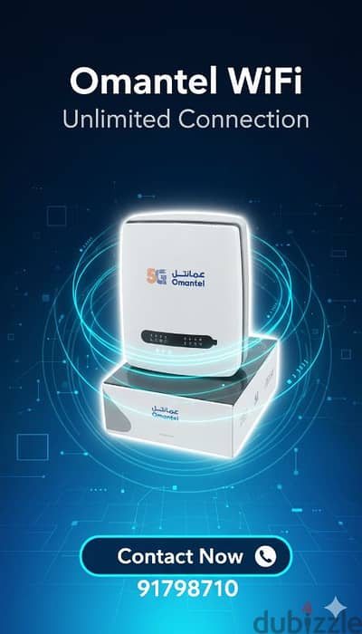 Omantel WiFi Unlimited Connection