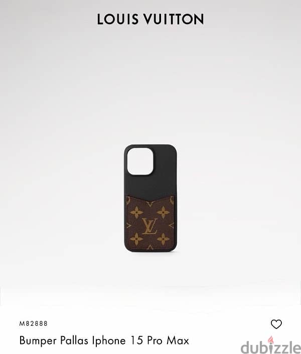 iPhone 15 Pro Max Bumper Case by LV 1