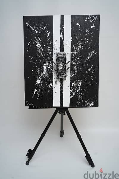 Expencive Original Abstract Diecast Art Russian Lada