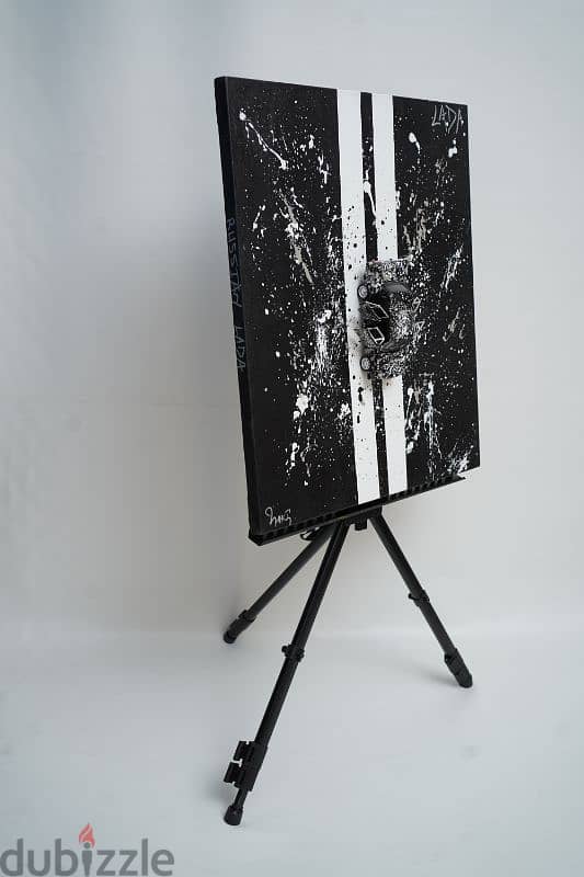 Expencive Original Abstract Diecast Art Russian Lada 1