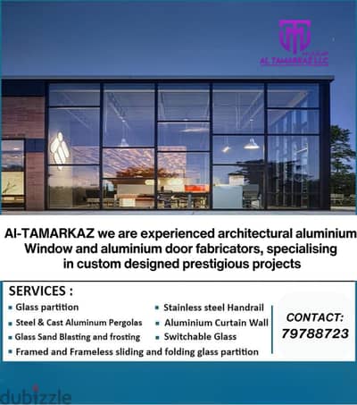 ⏩all kinds of glasswork Fixing,Repair,Partition,Structural Glazingwork