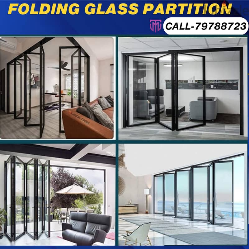 ⏩all kinds of glasswork Fixing,Repair,Partition,Structural Glazingwork 1