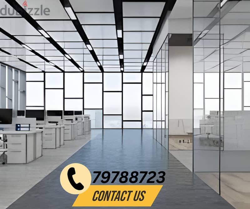 ⏩all kinds of glasswork Fixing,Repair,Partition,Structural Glazingwork 2