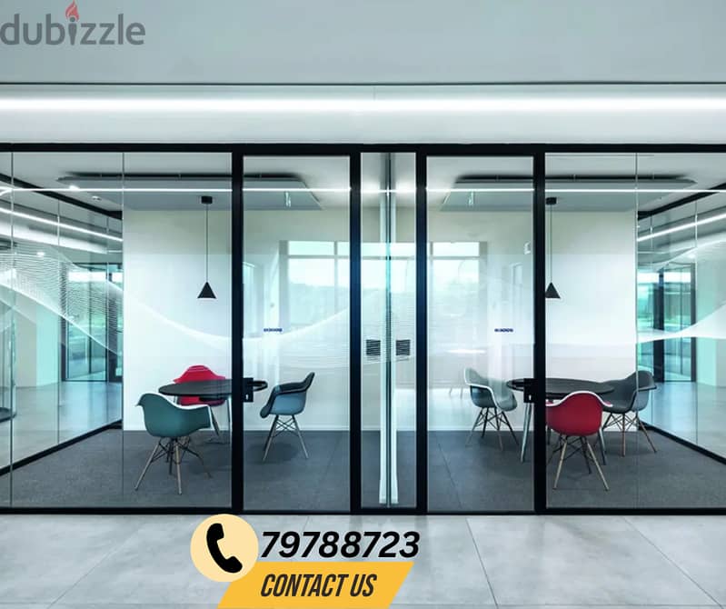 ⏩all kinds of glasswork Fixing,Repair,Partition,Structural Glazingwork 6