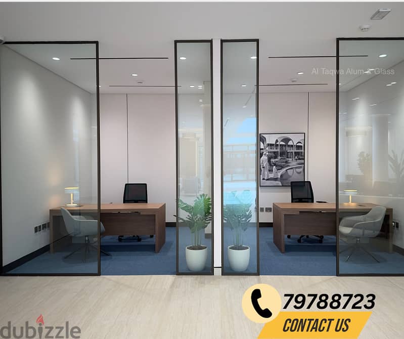 ⏩all kinds of glasswork Fixing,Repair,Partition,Structural Glazingwork 8