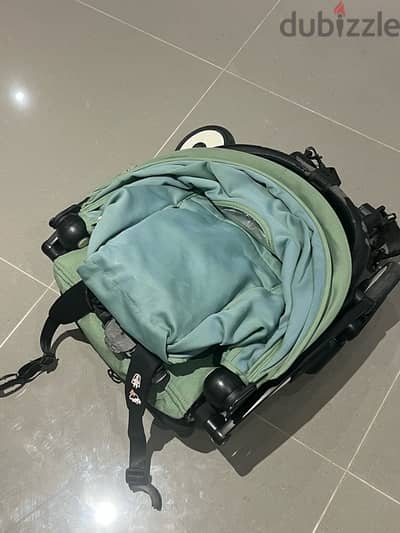 Babyzen YOYO Stroller - Peppermint / Green - White Frame + Travel Bag