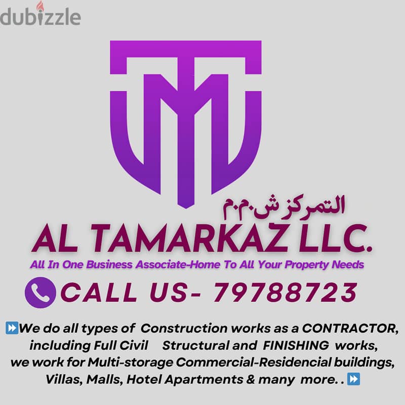 ⏩we do all types of Construction and Maintenance, Demolition work 1