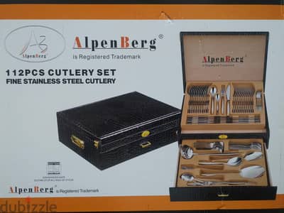 ALPENBERG CUTLERY SET 112 pieces