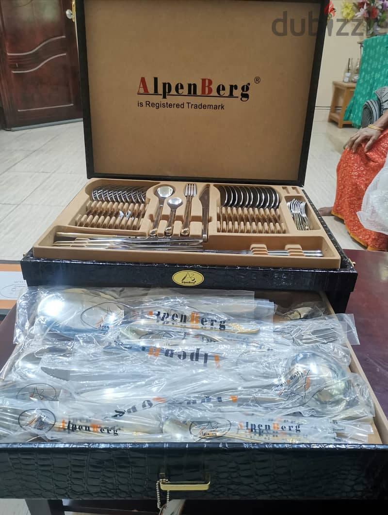 ALPENBERG CUTLERY SET 112 pieces 2
