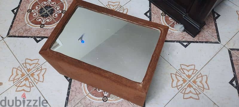 small light weight tea table  , center table with mirror 2