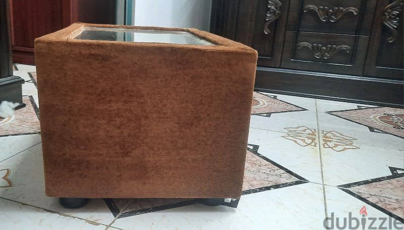 small light weight tea table  , center table with mirror 4