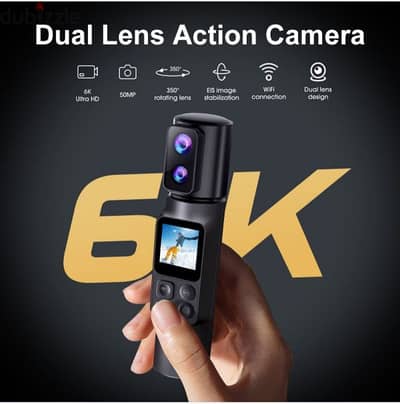 6K handheld Action Camera