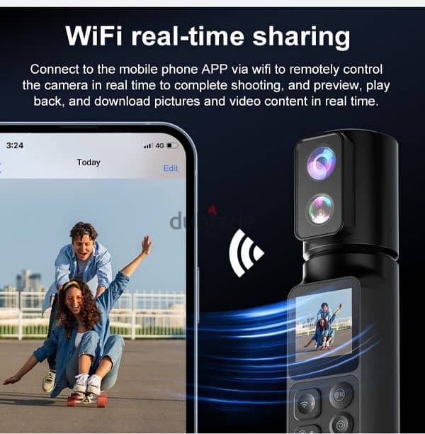 6K handheld Action Camera 3