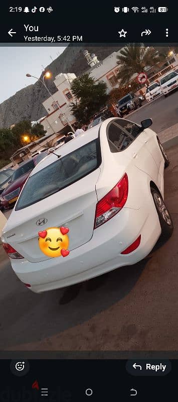 accent 2015 for rent 91253217
