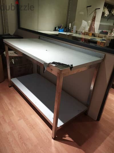 fabricating stainless steel kitchen table