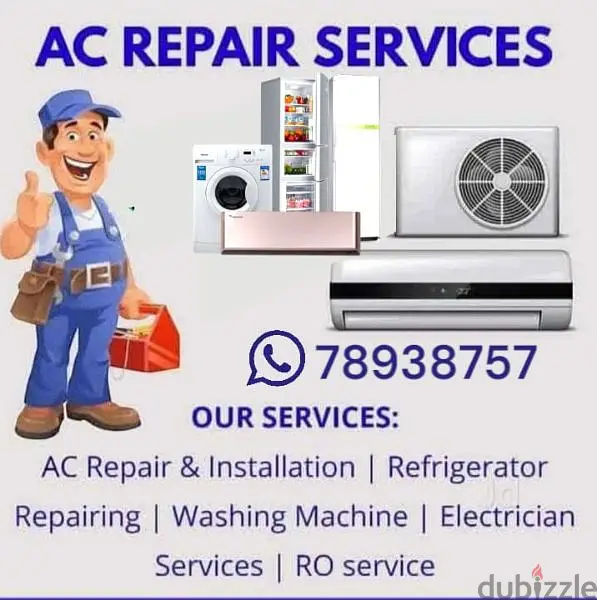 Ac Washiing Machiine and Refrigerator