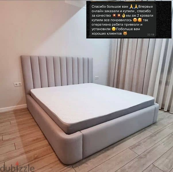 brand new model king size bed making all colours available 7