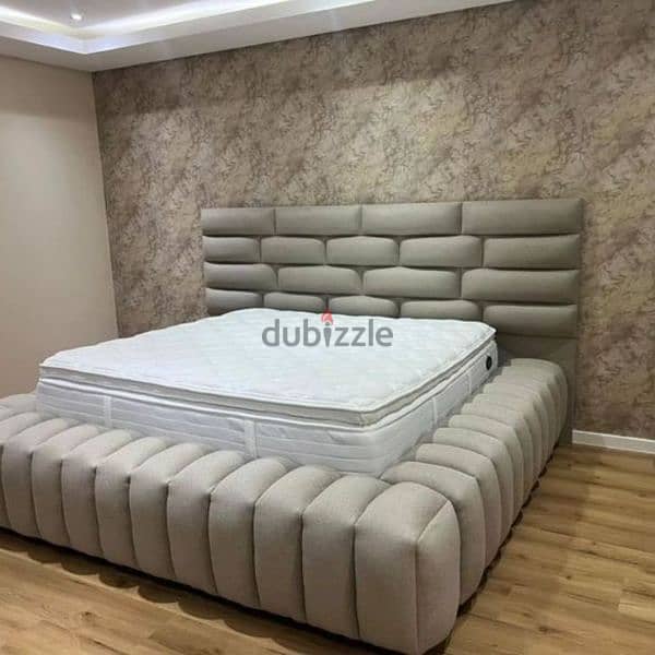 brand new model king size bed making all colours available 9